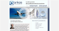 Desktop Screenshot of antas-conseil.fr