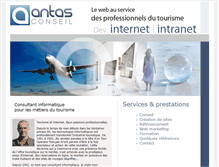 Tablet Screenshot of antas-conseil.fr